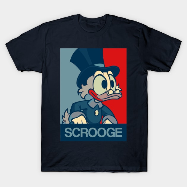 Scrooge Mcduck T-Shirt by mrcatguys